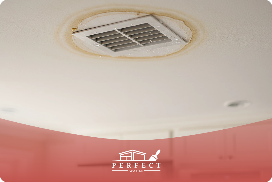 water stains on ceilings